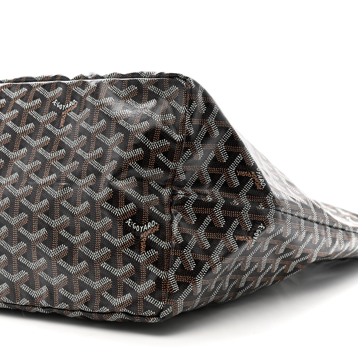 Goyard Goyardine Saint Louis GM Black Gold 11 of 11