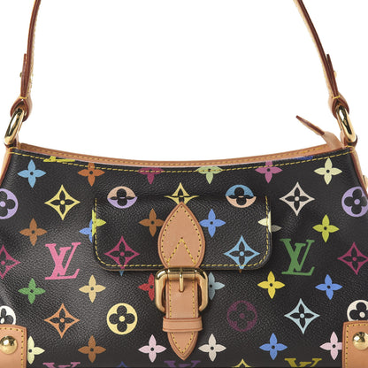 Louis Vuitton Monogram Multicolor Eliza Black 10 of 10