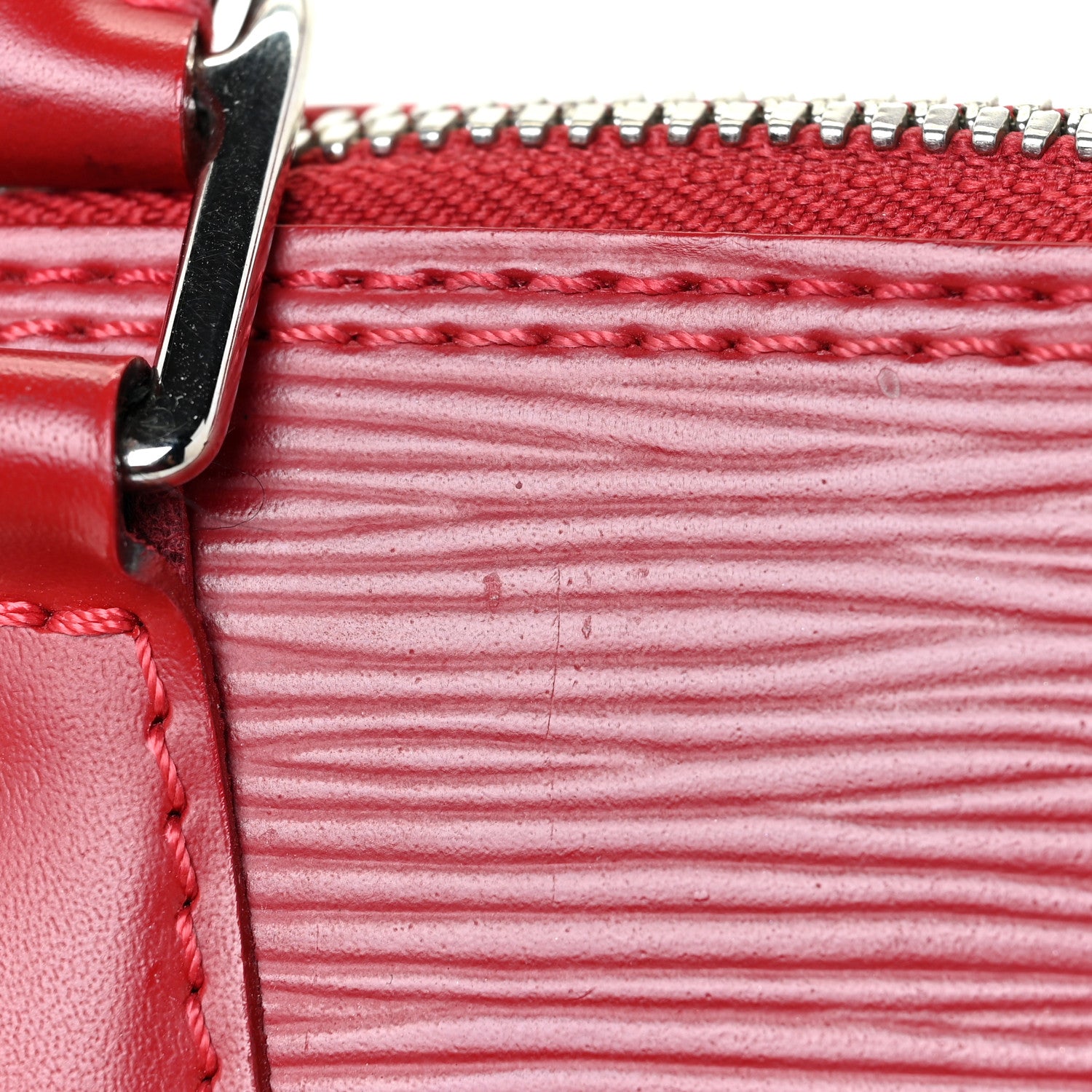 Louis Vuitton Epi Alma BB Carmine 14 of 20