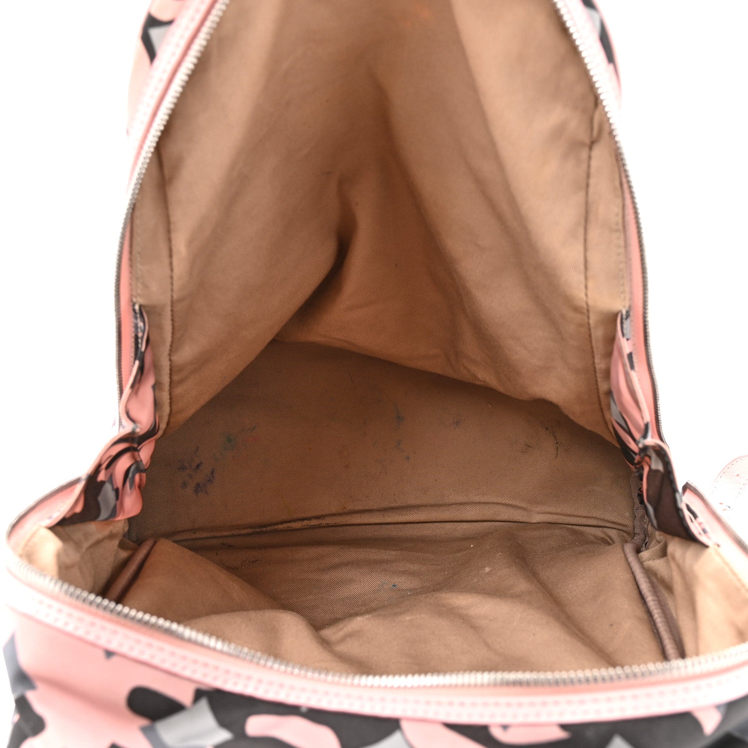 MCM Nylon Camo Backpack Pink Blush 5 of 19