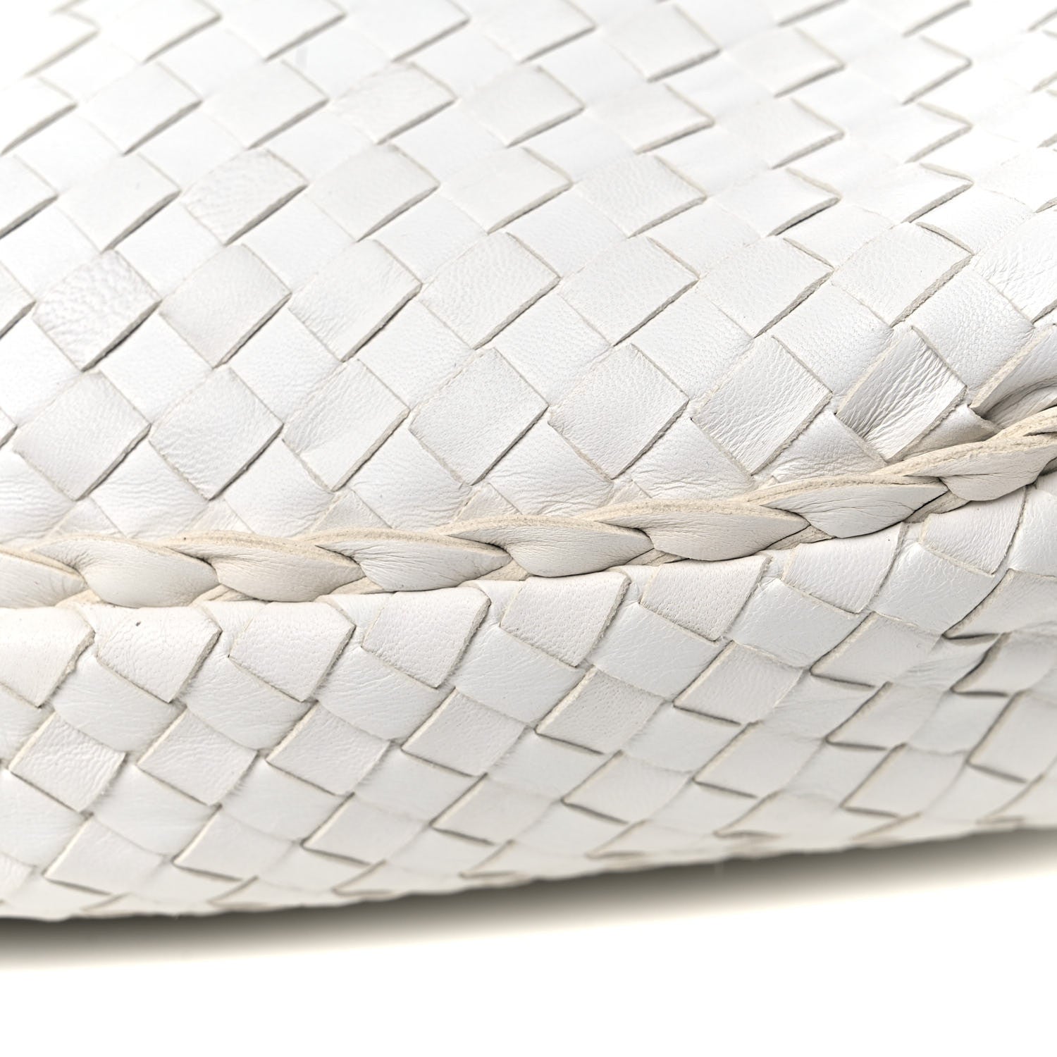 Bottega Veneta Nappa Intrecciato Maxi Veneta Hobo White 10 of 12