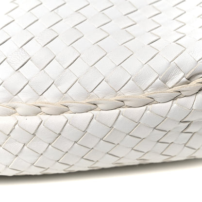 Bottega Veneta Nappa Intrecciato Maxi Veneta Hobo White 10 of 12