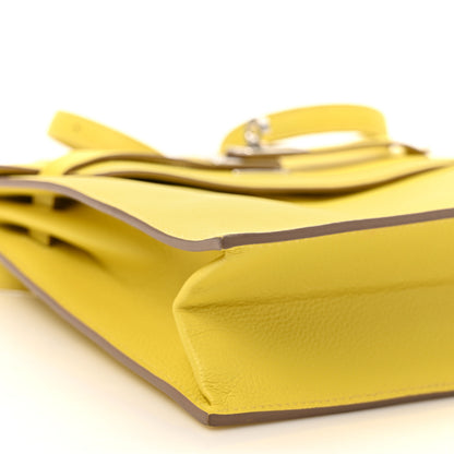 Hermes Evercolor Kelly Danse II Belt Bag Lime 7 of 9