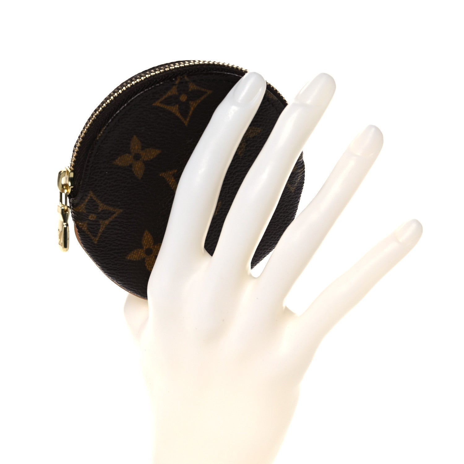 Louis Vuitton Monogram Round Coin Purse 2 of 9