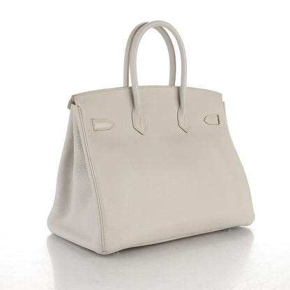 Hermes Togo Birkin 35 Gris Perle 4 of 37