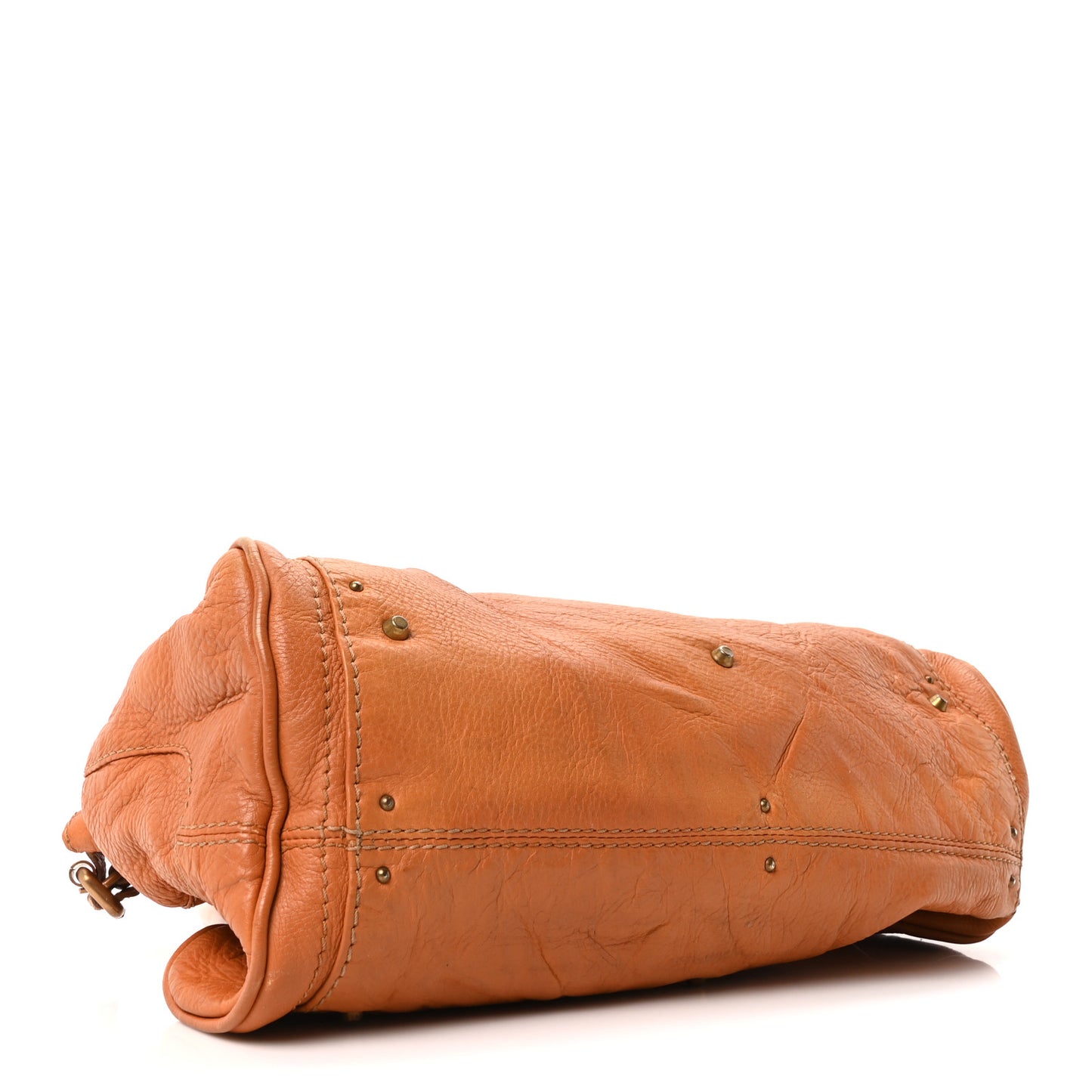 Calfskin Medium Paddington Satchel Tan