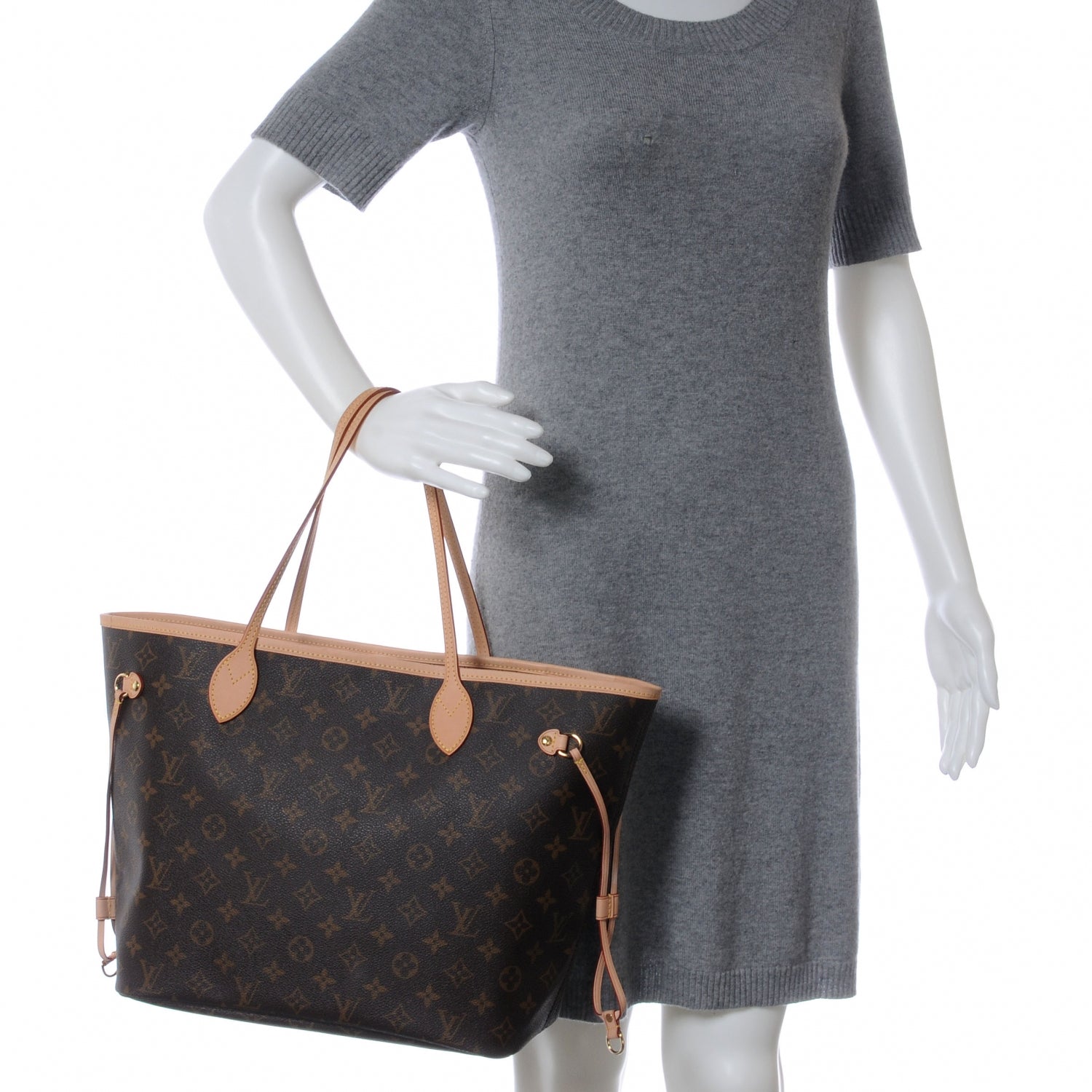 Louis Vuitton Monogram Neverfull MM 2 of 7