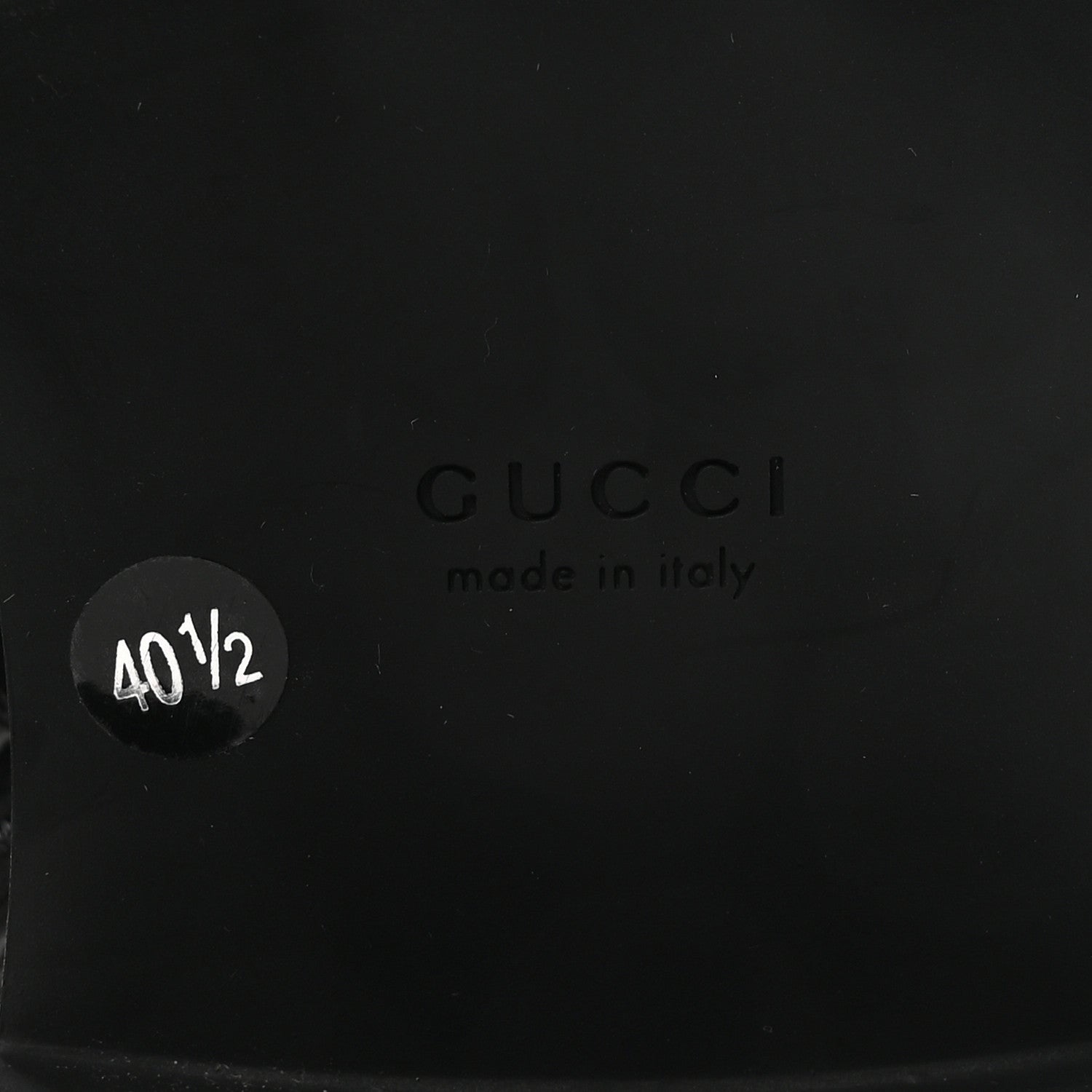 Gucci Cordovan Lux Nappa GG Matelasse Lace Up 60mm Combat Boots 40.5 Black 7 of 9