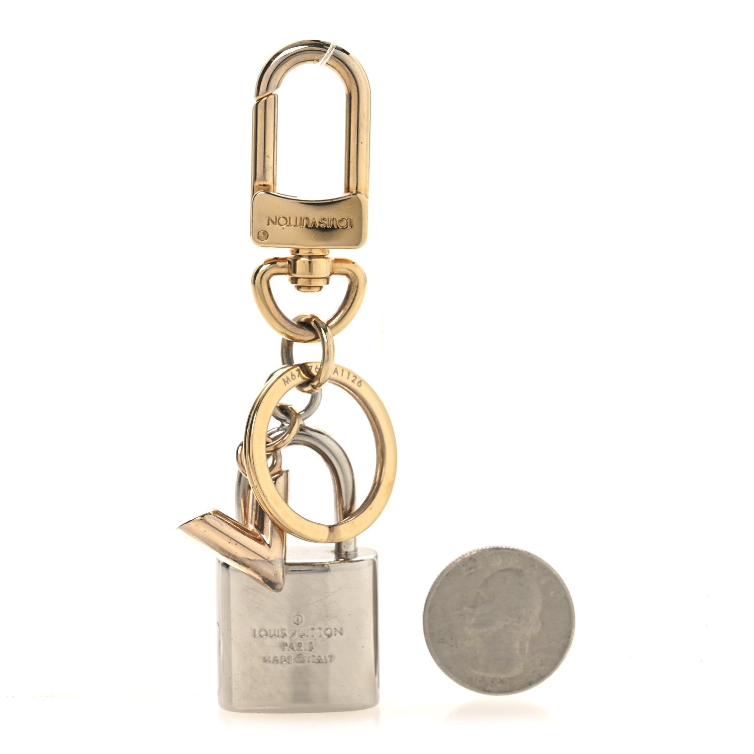 Louis Vuitton Kaleido V Bag Charm Key Holder 2 of 5