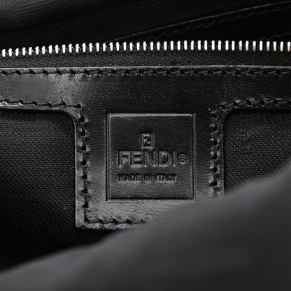 Fendi Nylon Zucca Baguette Black 6 of 9