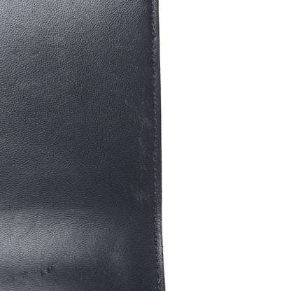 Christian Dior Metallic Patent Micro-Cannage Medium Diorama Flap Bag Blue 16 of 17