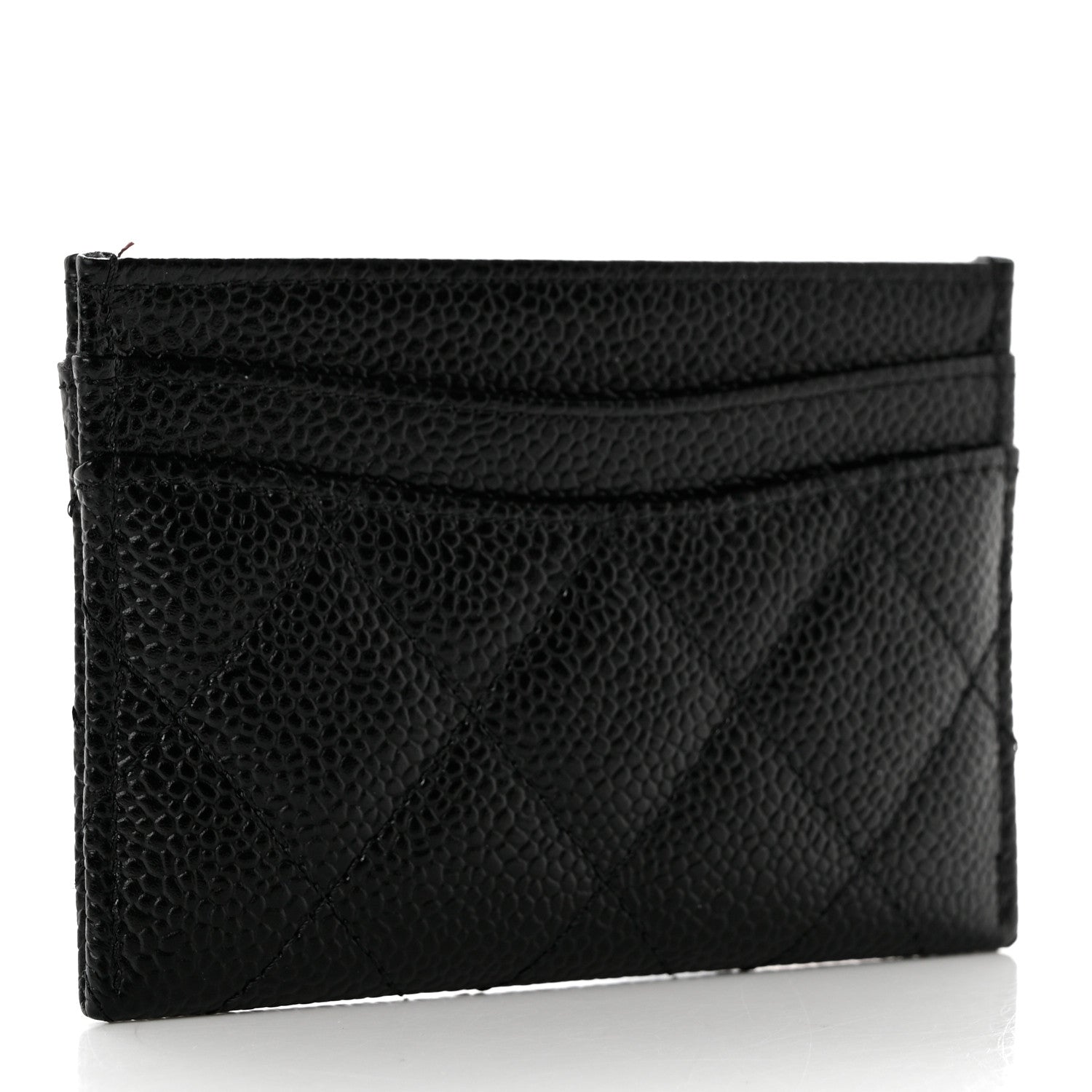 Chanel Caviar Quilted Card Holder Black 2 of 9