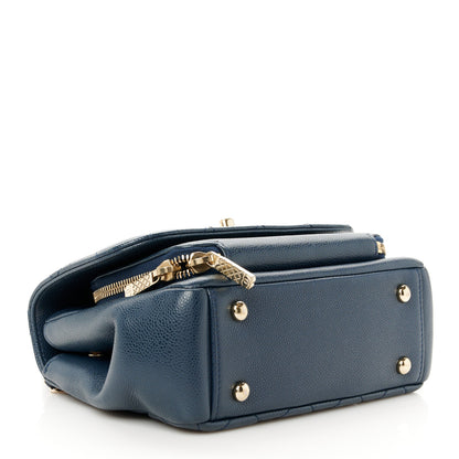 Chanel Caviar Quilted Small Business Affinity Flap Navy 4 of 11