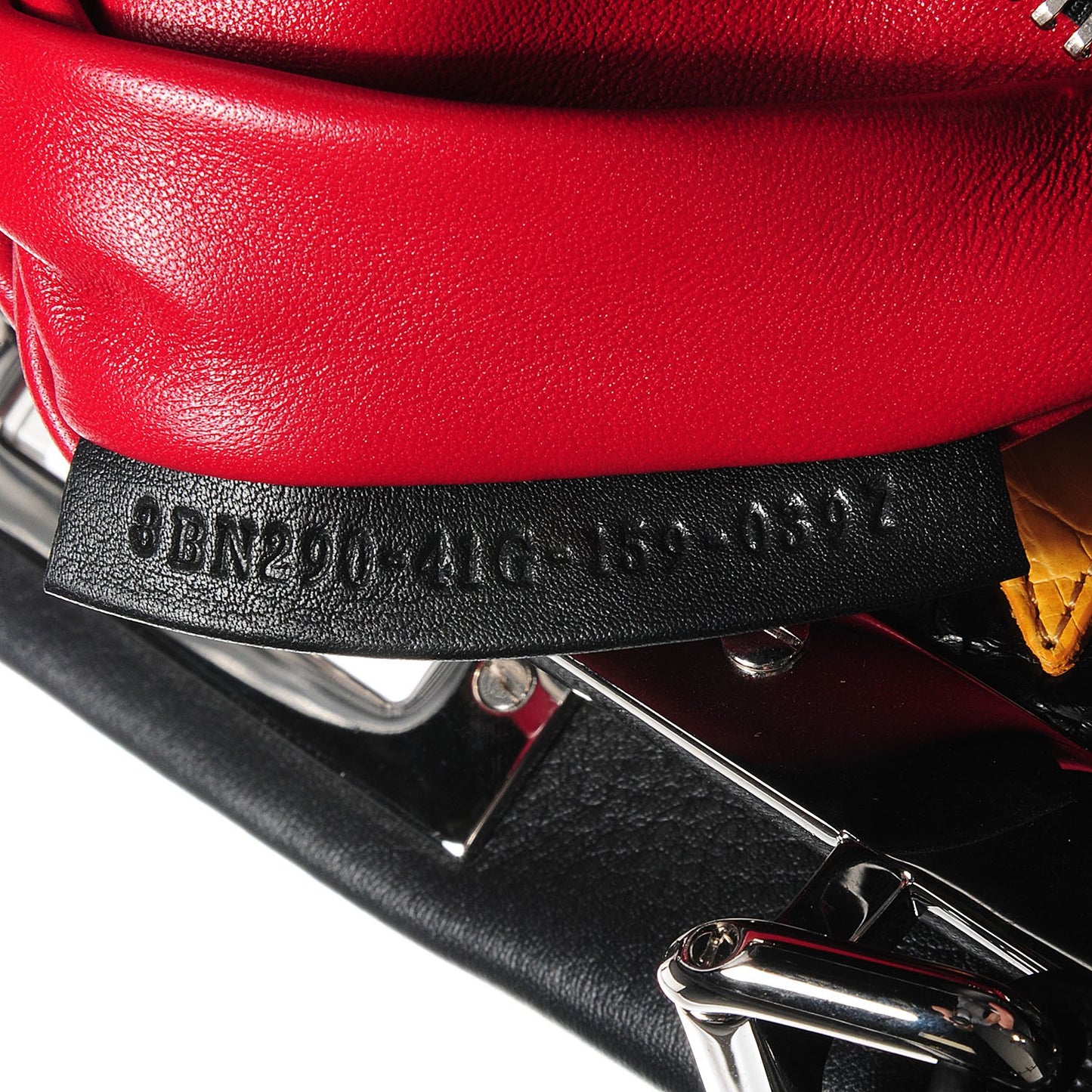 Vitello Seta Python Crocodile Monster Eyes Medium Peekaboo Iconic Satchel Black Girasole