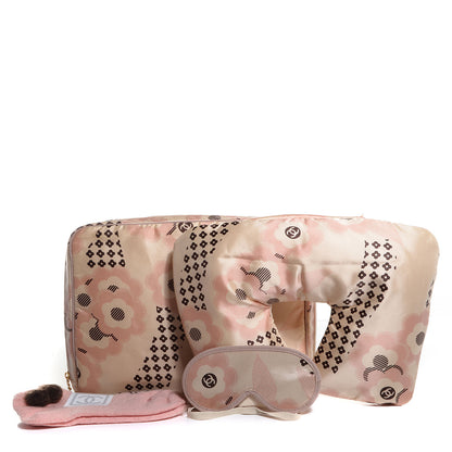 Chanel Nylon Travel Kit Pink 1 of 10