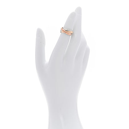 Cartier 18K Pink Yellow White Gold Classic Les Must De Cartier Trinity Ring 48 4.5 2 of 6