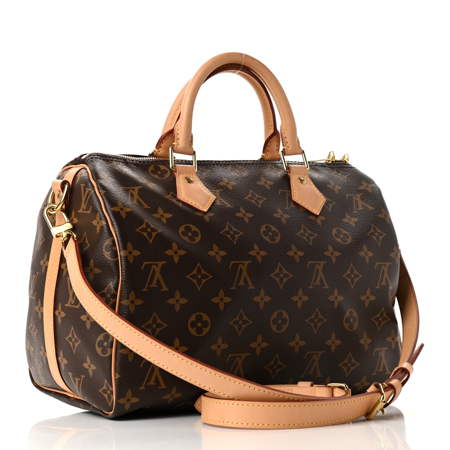 Louis Vuitton Monogram Speedy Bandouliere 30 3 of 11