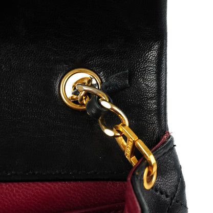Chanel Lambskin Quilted Mini Flap Black 9 of 14