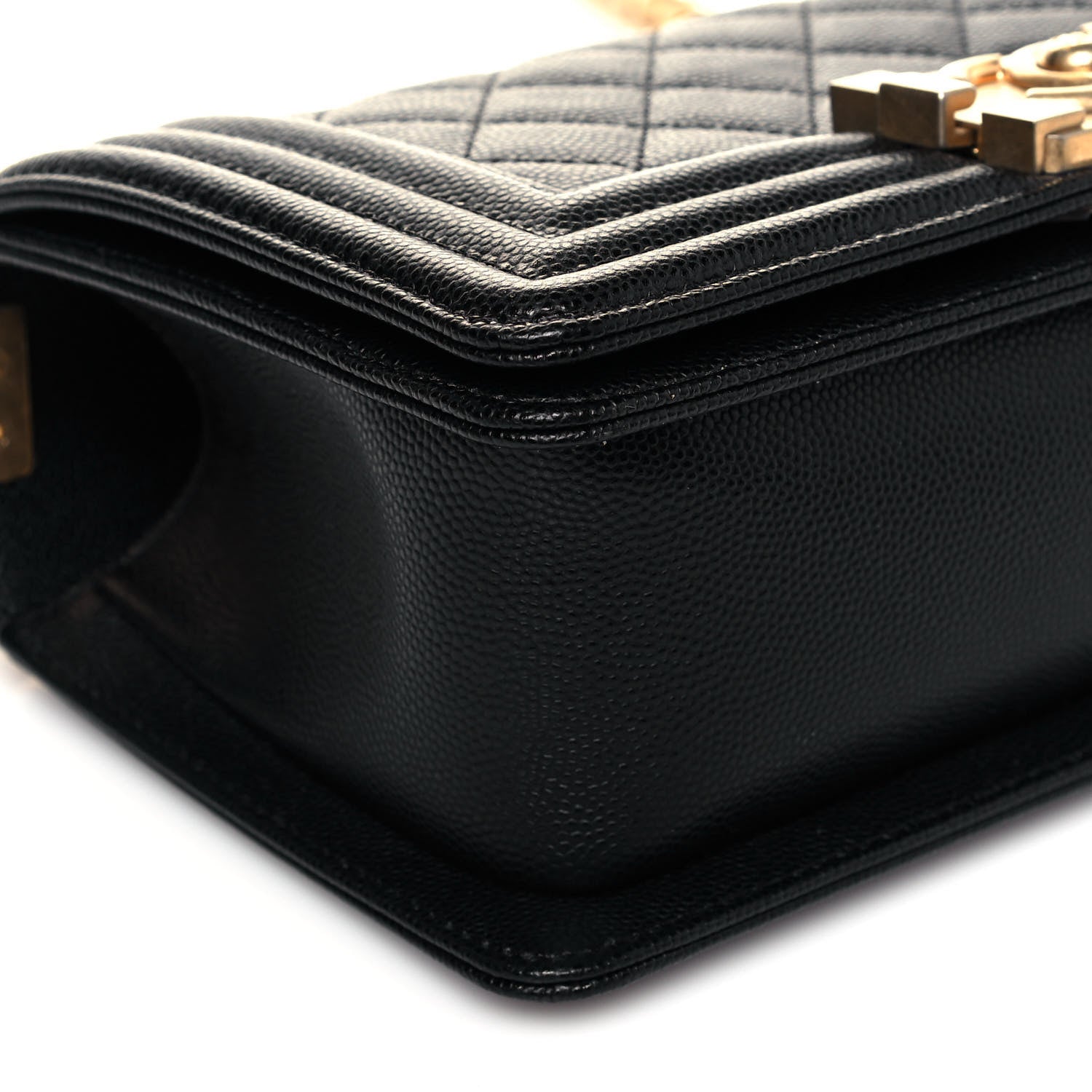 Chanel Caviar Quilted Small Boy Flap Black 8 of 12