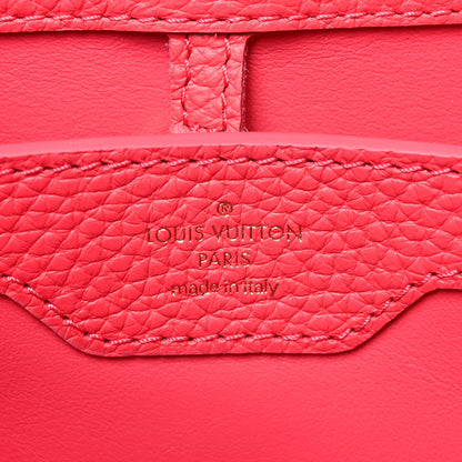 Louis Vuitton Taurillon Capucines PM Black Rose Berlingot 6 of 9