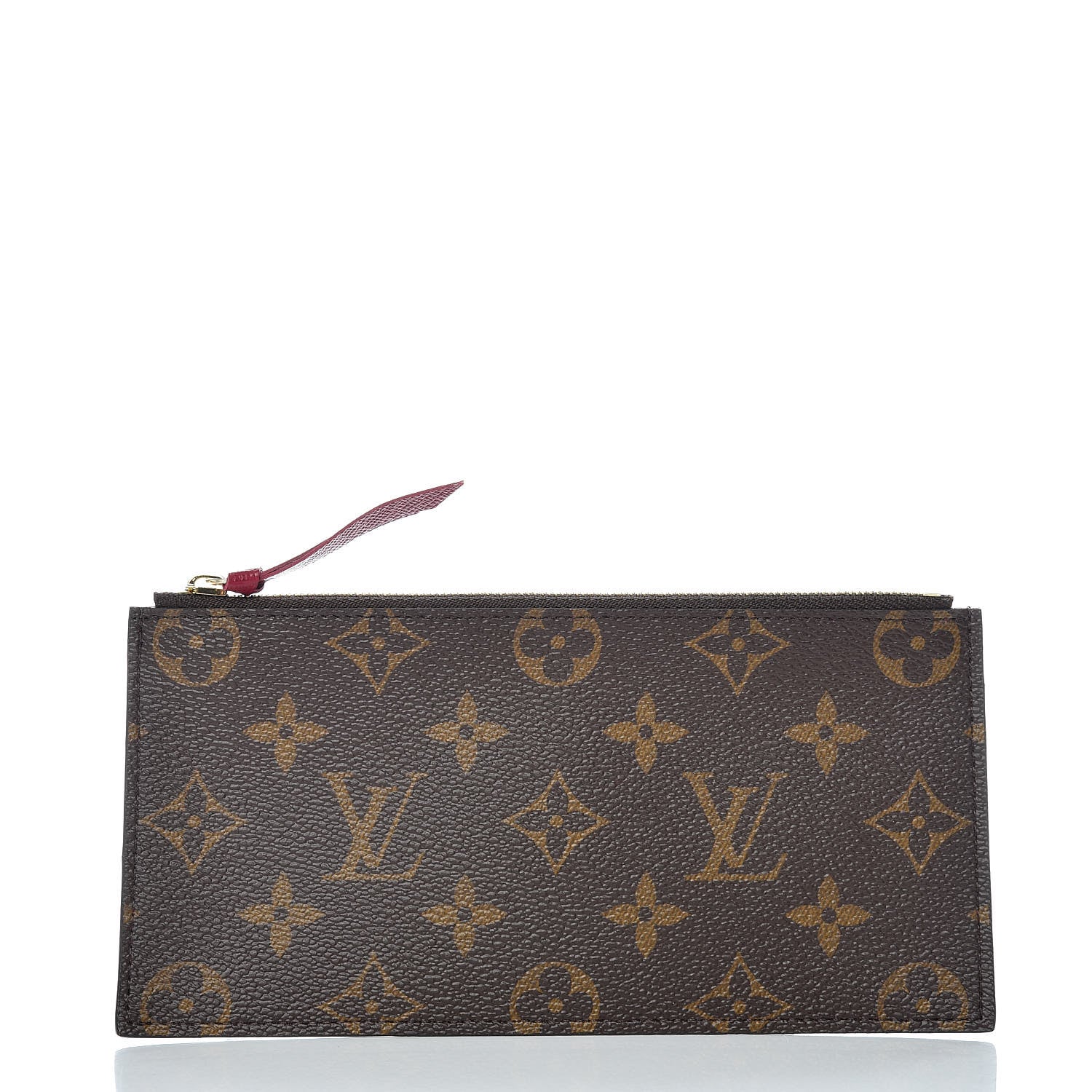 Louis Vuitton Monogram Pochette Felicie Chain Wallet Fuchsia 11 of 12