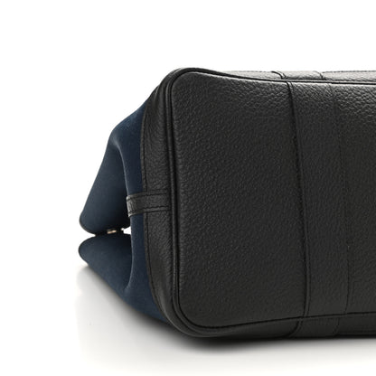Hermes Toile Negonda Garden Party Tote 36 MM Bleu Marine Black 9 of 11