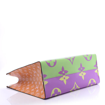 Louis Vuitton Monogram Giant Onthego GM Pink Lilac 3 of 9