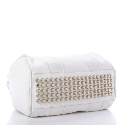 Alexander Wang Pebbled Lambskin Rocco White Gold Hardware 4 of 10