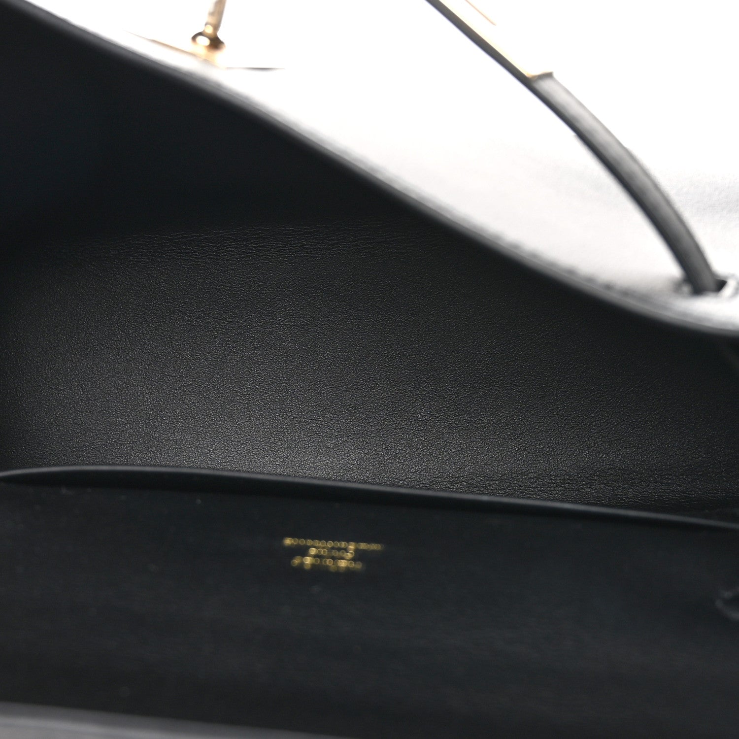 Hermes Swift Kelly Pochette Clutch Black 5 of 11