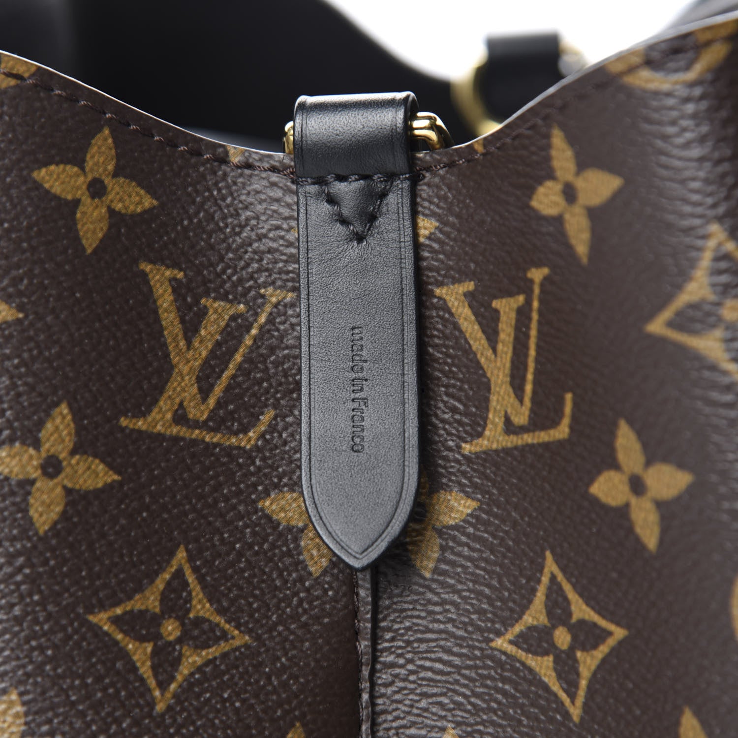 Louis Vuitton Monogram Neonoe MM Black 9 of 10