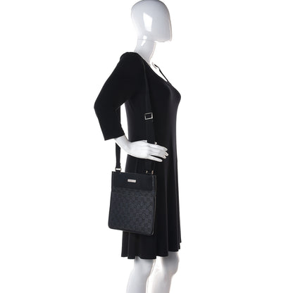 Gucci GG Monogram Web Crossbody Messenger Bag 2 of 11