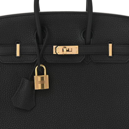Hermes Togo Birkin 25 Black 25 of 31