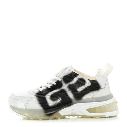 Givenchy X CHITO Calfskin GIV 1 Runners Sneakers 37.5 White Black 1 of 10
