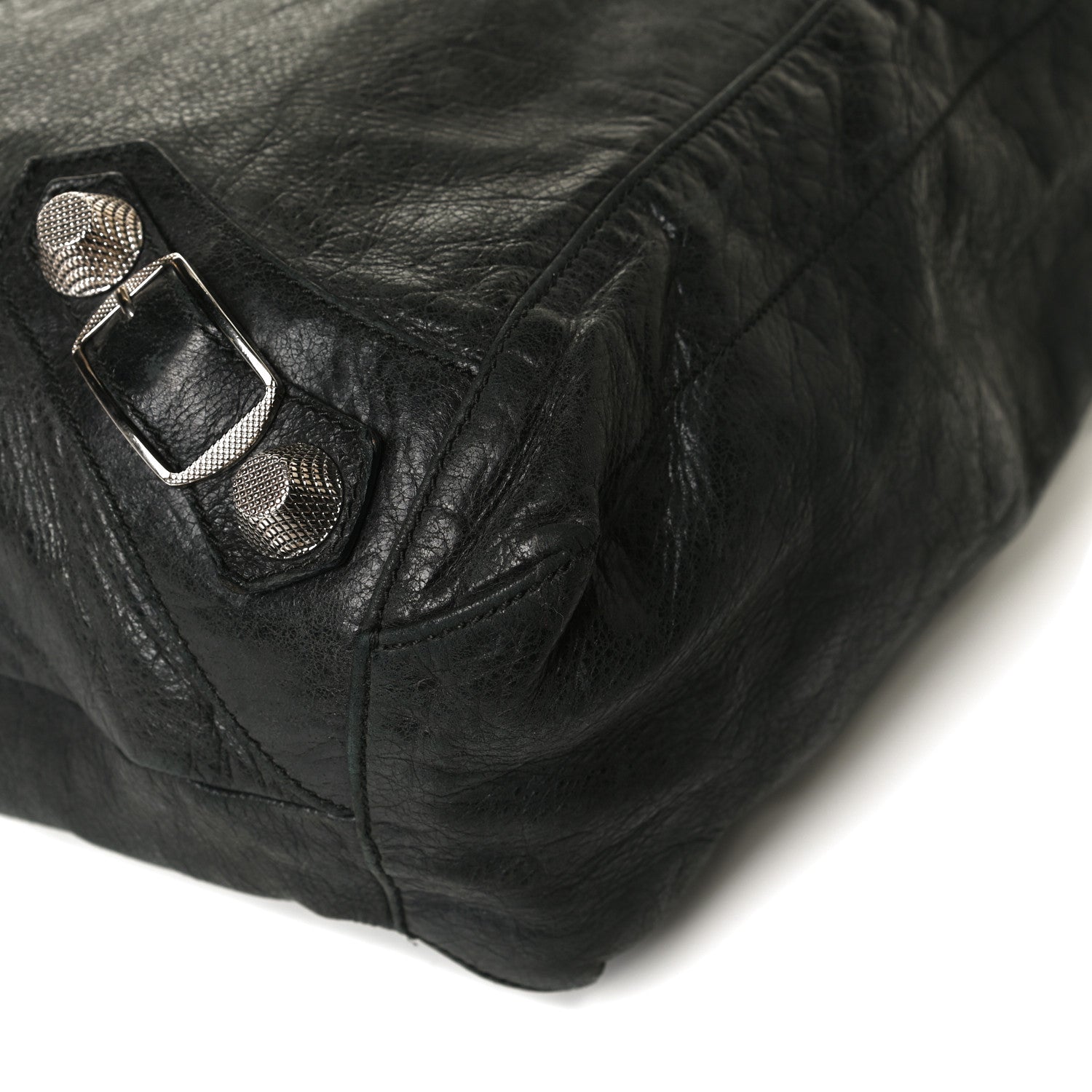 Balenciaga Chevre Giant 21 Silver Hardware Day Hobo Black 23 of 27