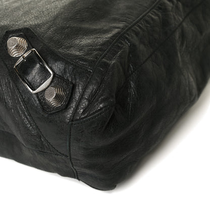 Balenciaga Chevre Giant 21 Silver Hardware Day Hobo Black 23 of 27