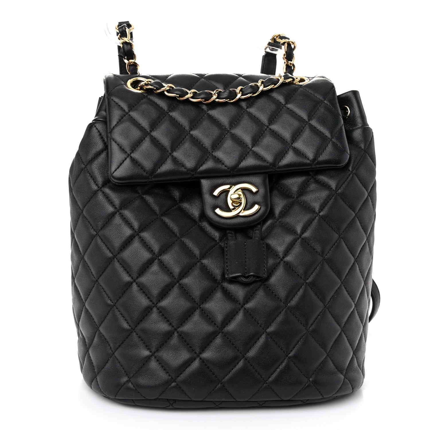 Chanel Lambskin Quilted Small Urban Spirit Backpack Black 1 of 11
