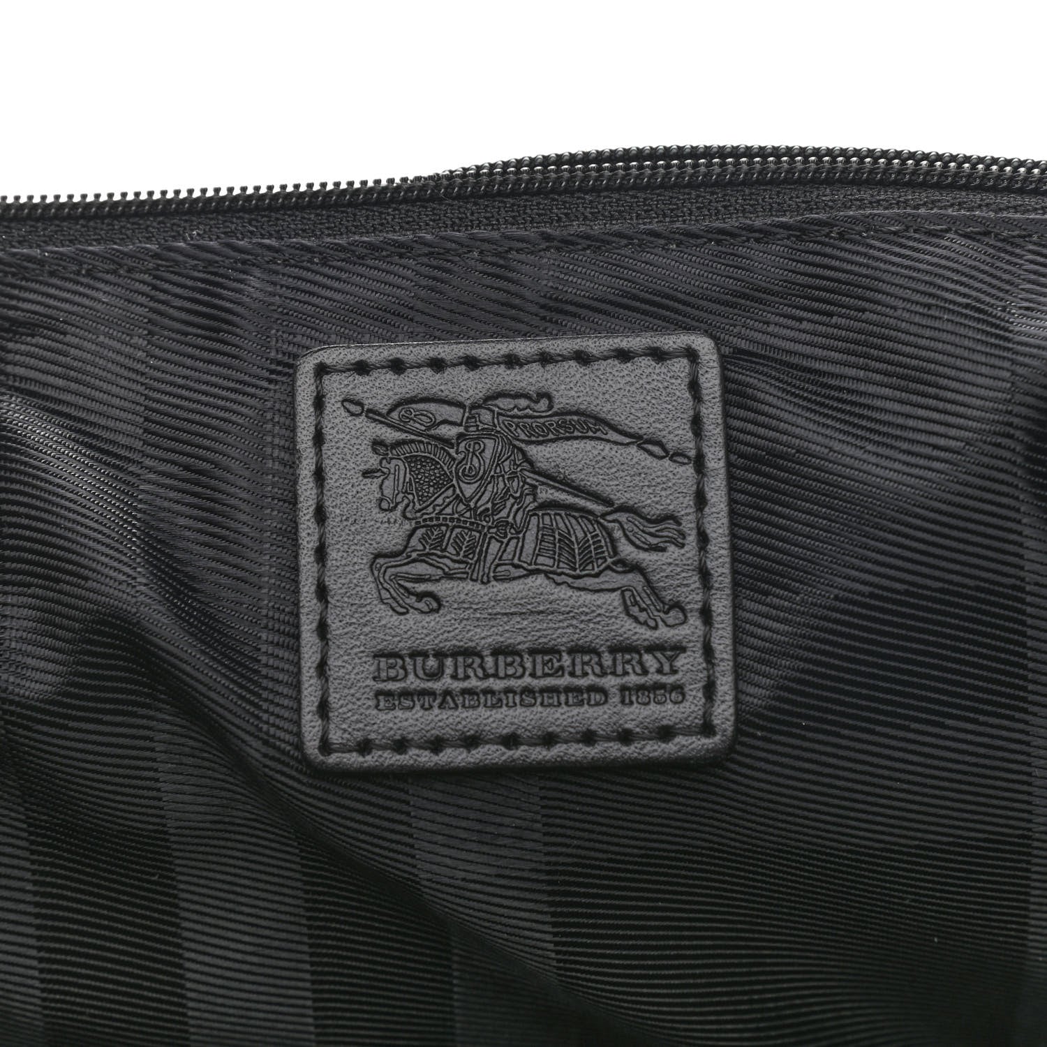 Burberry Nylon Smoked Check Messenger Bag 6 of 17