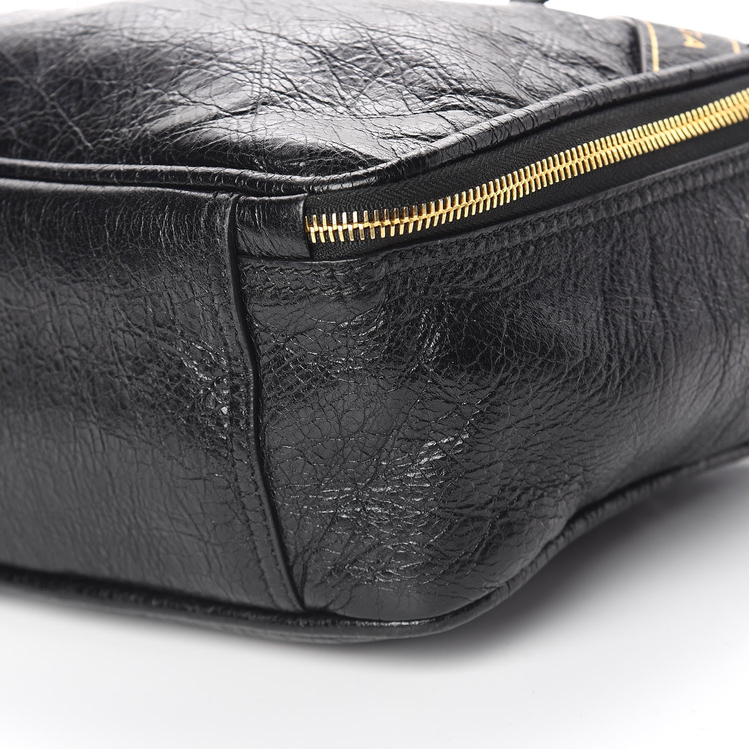 Balenciaga Agneau S Blanket Square Tote Black 9 of 10