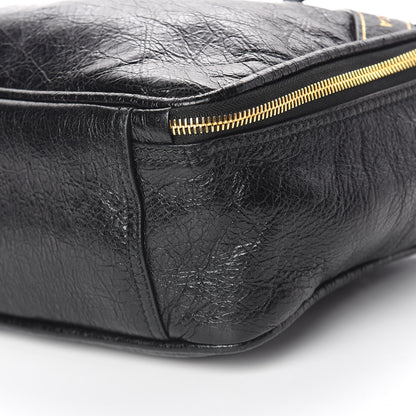 Balenciaga Agneau S Blanket Square Tote Black 9 of 10