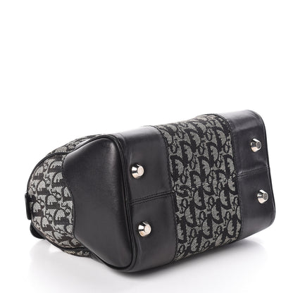 Christian Dior Monogram Boston Black 4 of 9