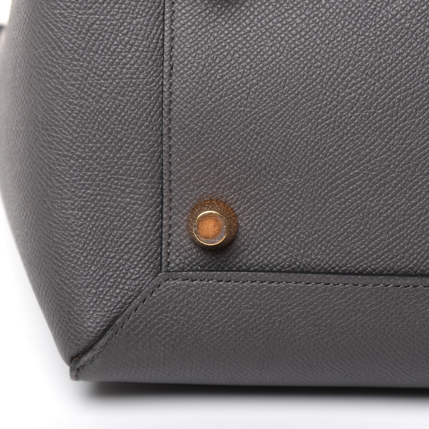 Celine Grained Calfskin Mini Belt Bag Grey 24 of 28