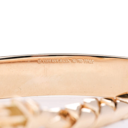 Tiffany 18K Yellow Gold Curb Link ID Bracelet 6 of 6