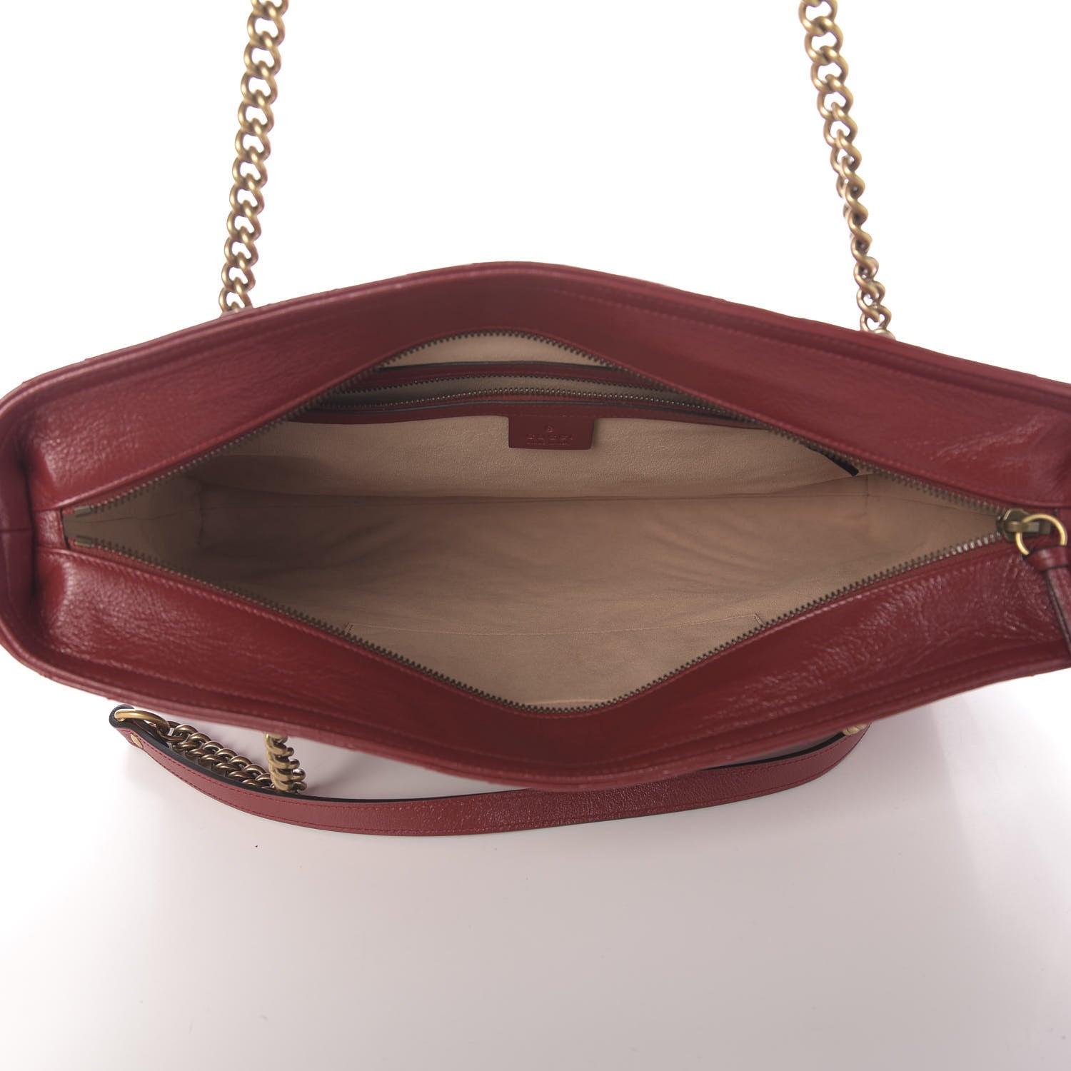 Gucci Azalea Calfskin Matelasse Medium GG Marmont Slim Tote Romantic Cerise 5 of 10