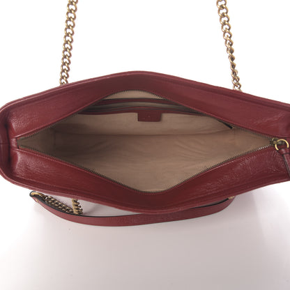 Gucci Azalea Calfskin Matelasse Medium GG Marmont Slim Tote Romantic Cerise 5 of 10