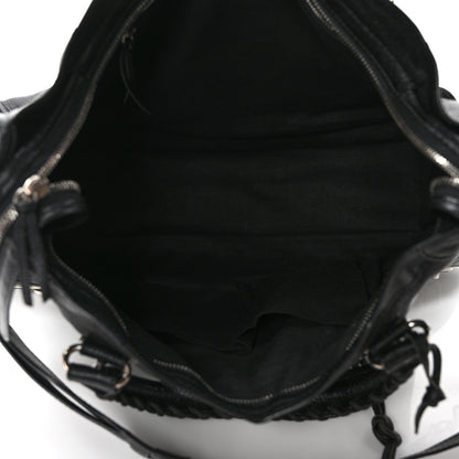 Balenciaga Chevre Silver Metallic Edge Hardware City Black 5 of 9