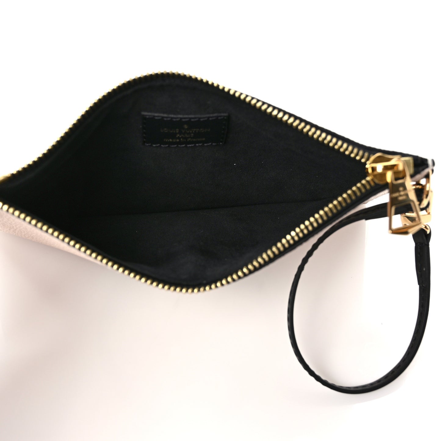 Empreinte Monogram Giant Crafty Neonoe MM Pochette Creme Black