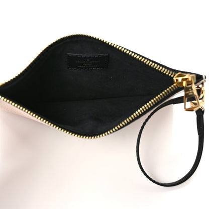 Louis Vuitton Empreinte Monogram Giant Crafty Neonoe MM Pochette Creme Black 5 of 6