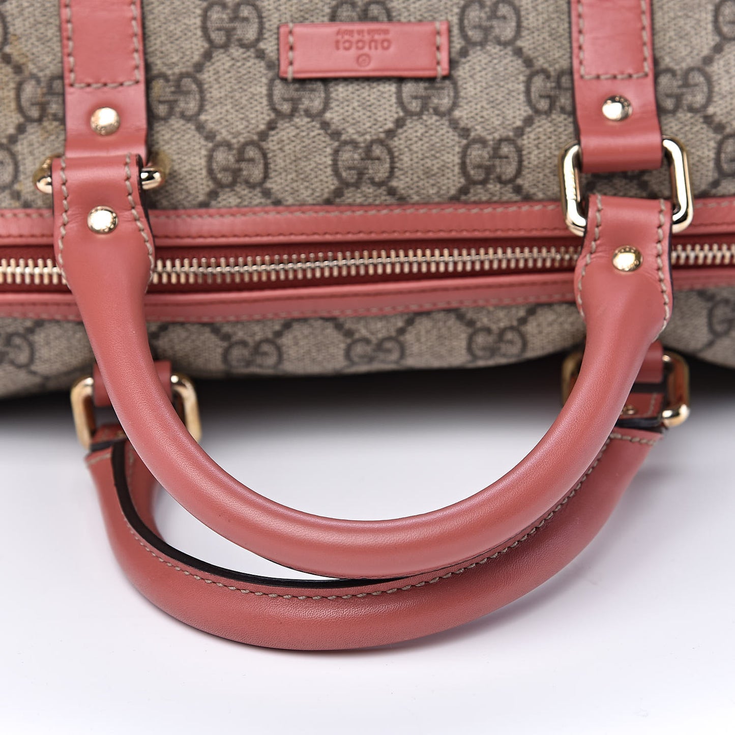 GG Plus Monogram Medium Joy Boston Pink