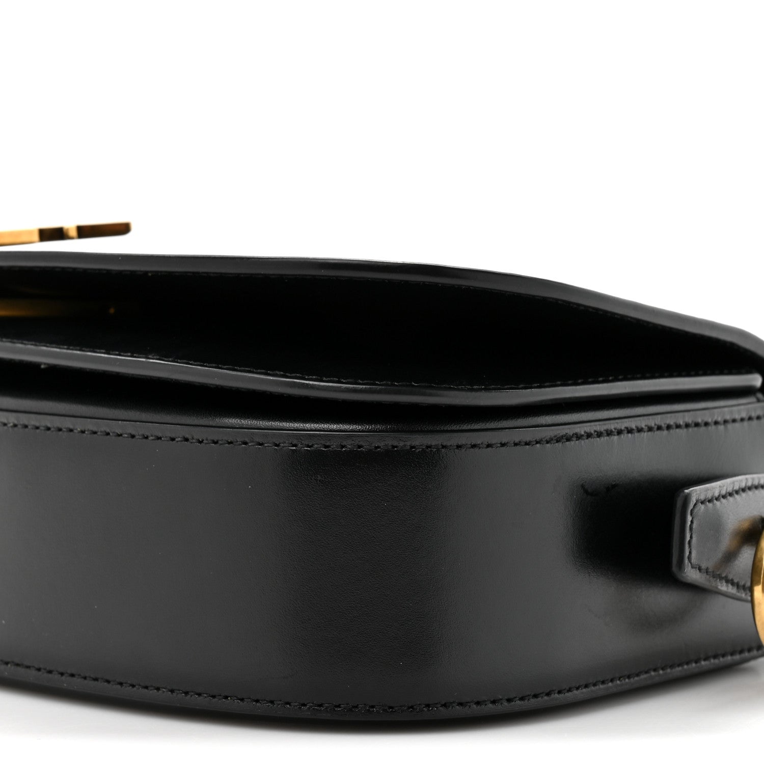 Saint Laurent Box Calfskin Voltaire Top Handle Crossbody Bag Black 9 of 15