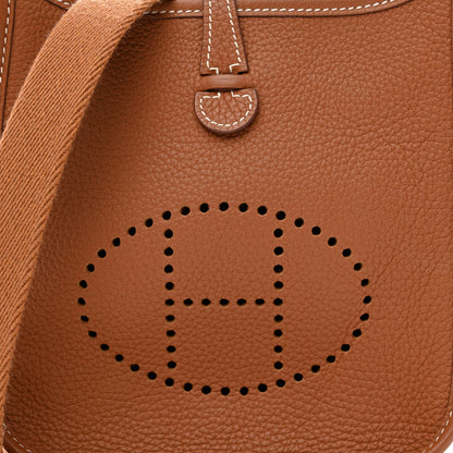 Hermes Taurillon Clemence Evelyne TPM Gold 8 of 11